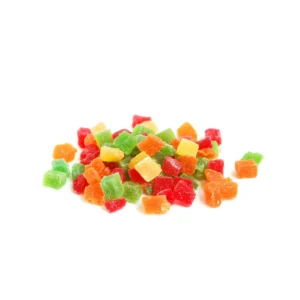 fruta confitada (200 gr)